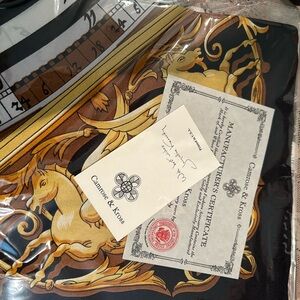 Vintage luxury scarf